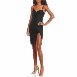 Best deal 😉 City Vibe Sleeveless Midi Sheath 👗 Dress Black 👏